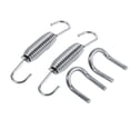 thumbnail image 2 of Motorcycle Exhaust Pipe Spring, Exhaust Springs, 2Pcs Lightweight Exhaust Pipe Spring, Easy To Use For Motorcycle Silver Car Repair Shop, 2 of 8