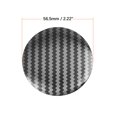 thumbnail image 4 of Unique Bargains Car Wheel Centre Hub Cap Sticker Emblem Badge Carbon Fiber Pattern 4pcs, 4 of 4