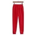 thumbnail image 7 of Lounge Sets for Women 2 Piece Fall Causal Travel Sweatsuits Comfy Matching Sets Hoodie Sweatpants with Pockets Red 2XL, 7 of 7