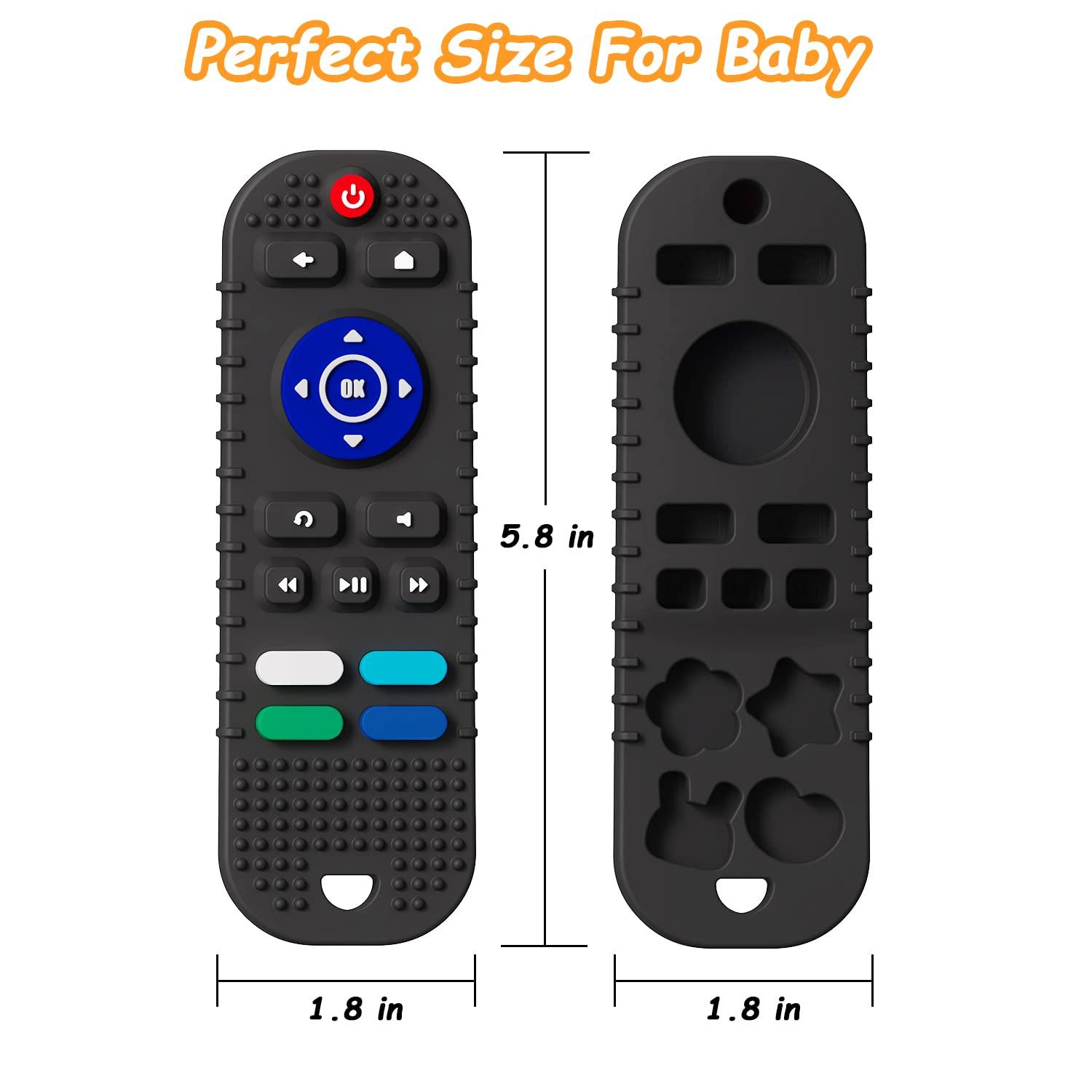 Zendure Soft Silicone Teething Toys, Remote Control, 2-Pack photo 7