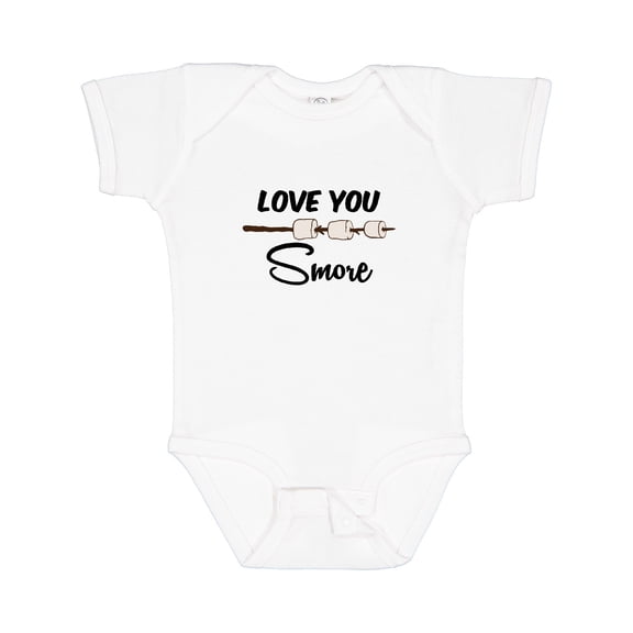 Inktastic Love You Smore Marshmallow Boys or Girls Baby Bodysuit
