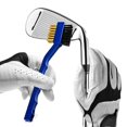 thumbnail image 5 of Bluelans Golf Club Brush,Golf Cleaning Brush Wear Resistant Portable Non-slip Handle Multifunctional Comfortable Grip Dirt Removal Nylon Bristles Double Side Golf Club Cleaner Golf Accessories, 5 of 6