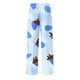 thumbnail image 4 of Pantalones largos para hombre con estampado de cintura elástica y bolsillo con cordón, pantalones largos de poliéster para hombre, 4 of 5