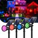 thumbnail image 1 of Focos solares InnoGear, paquete de 4, rojo, verde, azul y morado, 1 of 7