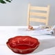 thumbnail image 4 of Bandeja de plástico transparente de 24,5 cm | Bandeja versátil para frutas y aperitivos | Ensaladera para fiestas | Plato para frutos secos | 24,5 x 24,5 x 6 cm, 4 of 6