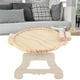 thumbnail image 5 of Reposabrazos Para Sofá Con Clip En La Mesa, Soporte Para Teléfono, Bandeja Plegable Para Brazo De Sofá, Mesa De Madera Estable Para El Hogar Para Aperitivos, 5 of 8