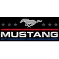 thumbnail image 2 of JH Design Group Men's Ford Mustang Distressed Stars & Bars Crew Neck T-Shirt, 2 of 5