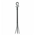 thumbnail image 6 of Plow & Hearth Tall Fireplace Tool Set - Black, 6 of 7