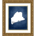 thumbnail image 1 of Robinson, Tamara 12x14 Gold Ornate Wood Framed with Double Matting Museum Art Print Titled - Maine, 1 of 4