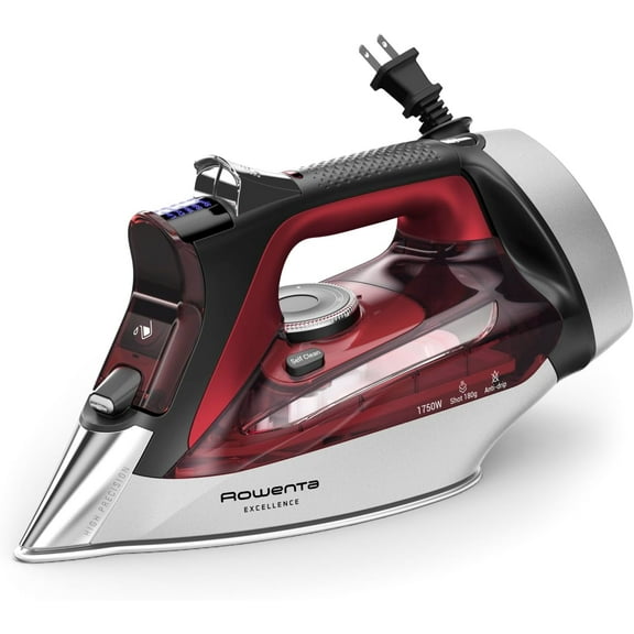 The steam iron features a stainless steel base plate design and is equipped with 400 micro-steam holes.