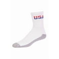 thumbnail image 2 of 12 Pairs Crew Socks Cotton Unisex Athletic Sport Workout Compress Running Comfort Cozy Sweat-absorbing Anti-Slip Comfy Solid Soccer Chicano Value Pack, 2 of 2