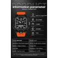 thumbnail image 7 of 2026 New Square Digital Watches for Men  Waterproof Unique Rectangle Watch Stopwatch Countdown Alarm Analog Silicone Strap, 7 of 7