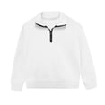 thumbnail image 4 of Ruyang Boys Half Zip Sweatshirt School Preppy Quarter Zip Pullover Tops Spring Long Sleeve Trendy Athletic Sweatshirts, 4 of 9