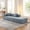 Gray(3-Seater), variant on Howcool 106" Boneless Cloud Couch, U-Shaped Modular Compression Sofa Bed, Foldable Floor Sofa with Deep Seat, Foam Couch No Assembly, 3 Seater, Grey