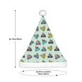 thumbnail image 3 of Haiem Lighthouse Pattern Santa Hat Confortable Velvet Christmas Hat for Christmas Party Favors Fit for Adults Men Women, 3 of 6