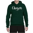 thumbnail image 2 of Wild Bobby Chosen 1 Peter 2:9 Inspirational/Christian Unisex Graphic Hoodie Sweatshirt, Forest Green, X-Large, 2 of 5