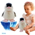 thumbnail image 3 of Dolls & Accessories Toys Toddler Christmas Penguin Baby Soft Toy Singing Stuffed Animated Animal Kid Doll for Boys Age Five, 3 of 3