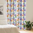 thumbnail image 2 of Ambesonne Music Curtains, Colorful Instruments Bass, Pair of 28"x95", Multicolor, 2 of 5
