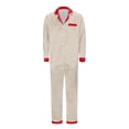 thumbnail image 2 of Family Christmas Pajamas Satin Christmas Pajamas Holiday Long Sleeve Button down Sleepwear Family Christmas Outfits, 2 of 7