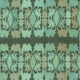thumbnail image 1 of Ahgly Company Indoor Square Abstract Light Blue Modern Area Rugs, 6' Square, 1 of 4