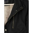 thumbnail image 5 of Ma Croix Womens Hooded Faux Fur Utility Coat Jacket Outwear, 5 of 8