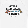 thumbnail image 4 of Inktastic Great Grandmas Little Cowboy with Cowboy Hat and Boots Boys Baby Bodysuit, 4 of 5