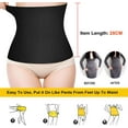 thumbnail image 6 of VASLANDA Seamless Postpartum Belly Band Wrap Underwear, C-section Recovery Belt Binder Slimming Shapewear for Women, 6 of 7