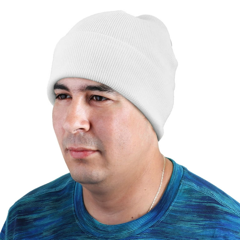 12 Pack Wholesale Winter Beanie Hat Unisex Bulk Skull Knitted Ski