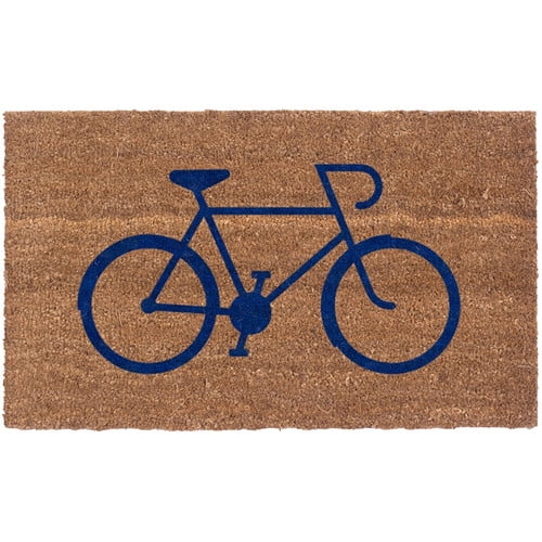 Athletic Doormat Love to Ride Biking Decor Probably on my Peloton Doormat Biker Doormat Coir Doormat