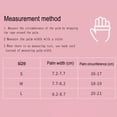 thumbnail image 3 of TFixol Gants de Musculation Roses à Demi-Doigts pour Femmes - Respirants, Antidérapants, Lavables avec Protège-Poignet pour Sports de Plein Air, Taille g, 3 of 5