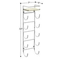 thumbnail image 3 of Five Level Bathroom Towel Rack Holder and Organizer - Silver, 3 of 11