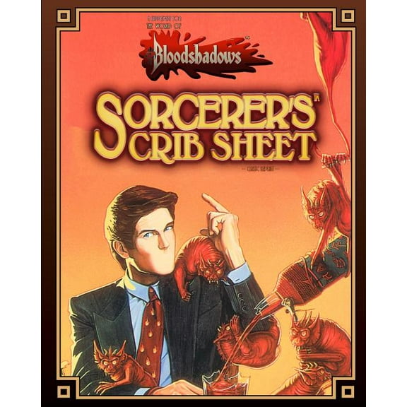 Sorcerer's Crib Sheet (Classic Reprint): A Supplement for Bloodshadows (Paperback)