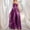 Purple, variant on Cocktail Classy Dresses for Women Gold Sleeveless Maxi Wedding Guest Dress Long Dresses Holiday Dresses for Women M