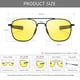 thumbnail image 5 of Gafas de sol SUNGAIT SGT285YS-HKHP con visión nocturna polarizada amarilla, 5 of 6