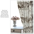 thumbnail image 5 of Vintage American Wilderness Western Cowboy Blackout Curtains for Bedroom,Sketch Style Western Cowboy Cacti Room Darkening Window Curtains with Rod Pocket - 2 Panels 84" L x 42" W, 5 of 6