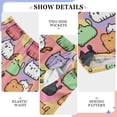 thumbnail image 4 of Many Cute Cats Pajama Pants Soft and Lightweight Elastic Waistband Pajama Pants, 4 of 8