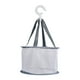 thumbnail image 1 of Cesta de secado de malla colgante para limpiar herramientas de maquillaje, organizador de mini brochas cosméticas, esponjas y secador, red de secado de belleza. Doble la bolsa de aire., 1 of 8