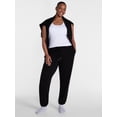 thumbnail image 2 of Joyspun Women's Fleece Sleep Pull On Jogger, Sizes XS to 3X, 2 of 6