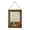 Brown, variant on Arikago 16 X 12 Inch Rustic Wood Framed Wall Mirror with Hanging Rope for Farmhouse Dcor, for Entryway, Bedroom, Bathroom, Dresser, Wash White