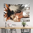thumbnail image 2 of My Hero Academia Tapestry, Anime Wall Poster Art, Wall Tapestry For Bedroom Living Room Dorm Room, Wall Hanging For Festival Party Events Background Photography Backdrop, 60x40 Inch, 2 of 9