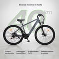 thumbnail image 3 of Bicicleta De Eléctrica R27.5 Neon ETRAIL Freno De Disco 21 Velocidades Aluminio gris 27.5, 3 of 9