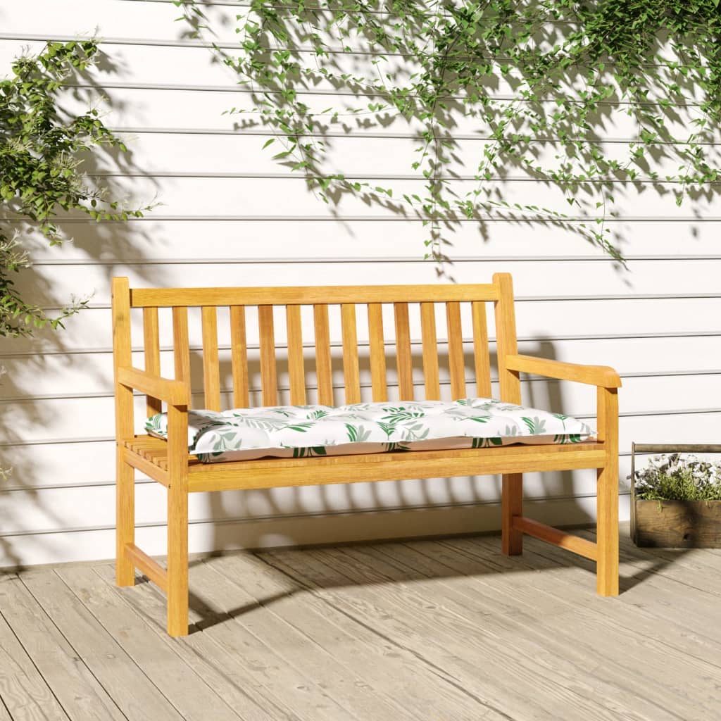 Walmeck Garden Bench Cushion Pattern 39.4"x19.7"x2.8" Oxford Fabric