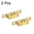 thumbnail image 4 of Unique Bargains Furniture Door Closet Brass Double Ball Catch Tension Latch 42mm Length 2Pcs, 4 of 4
