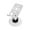 White, variant on Adjustable Foldable Tablet Holder Rack 360 Rotating Base Stand for Drawing Video Conferencing Watching Movie