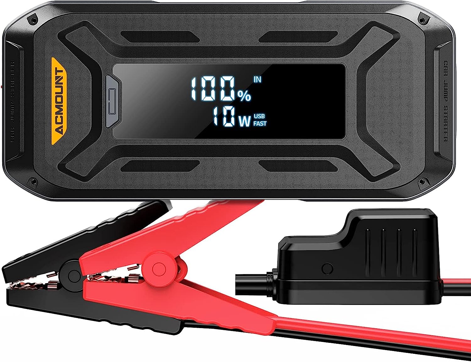 Acmount Car Jump Starter, 4000A Peak Jump Starter Battery Pack, 12V