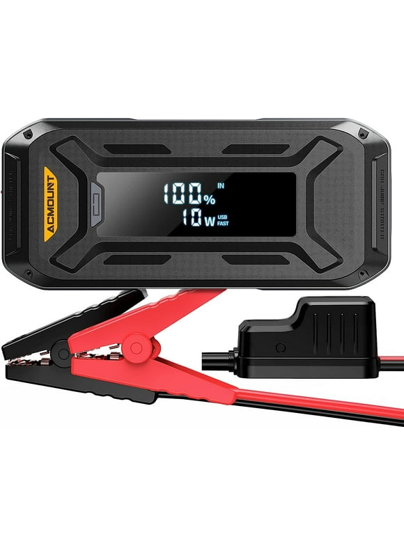 Jumper Cables in Car Battery Chargers and Jump Starters