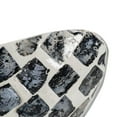 thumbnail image 4 of A&B Home Mosaic Patterned Decorative Tray - 18" x 9" x 4" - Black/White, 4 of 4