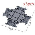thumbnail image 1 of City Trains Flexible Tracks Forked Straight Curved Rails Switch Building Block Bricks High-Tech Creative Toys for kids gifts, 1 of 7