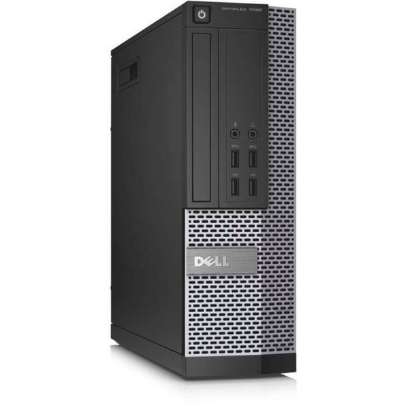 Restored Dell OptiPlex 7020 SFF Business Desktop, Core i5, 4GB, 500GB HD, DVD, Black, (Refurbished)