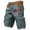 Dark Green, variant on Mens Cargo Pants America 250 Years Anniversary Big and Tall Comfy Construction Work Shorts Plus Size Outdoor Casual 4th of July Shorts Multi Pockets(No Belt)
